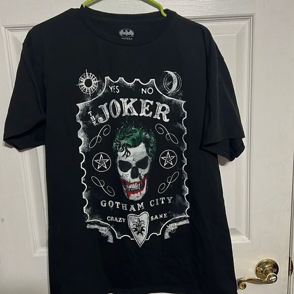 🔥Batman THE JOKER Crazy Sane Graphic - PERFECT -Halloween Horror - not Vintage - Picture 2 of 6
